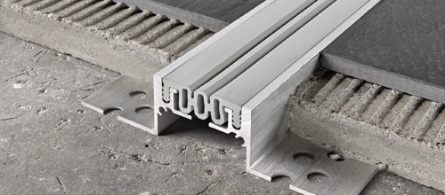 Gda 55 - aluminium+ neoprene insert - expansion joints