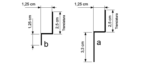 Profilo per balconi e terrazze proshower profile wall in profilo in acciaio  inox aisi 304 / 1.4301